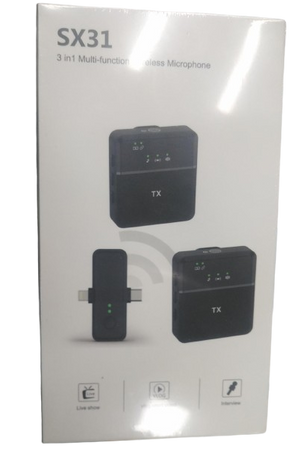 SX31  3-in-1 Multifunction wireless Microphone